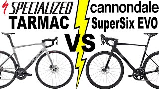 Specialized TARMAC SL7 VS SuperSix EVO 2021 Models [upl. by Harmon]