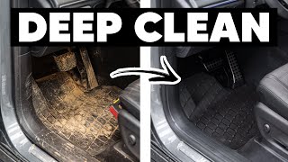 Deep Cleaning a DIRTY Interior  Mercedes GLE [upl. by Eidarb]