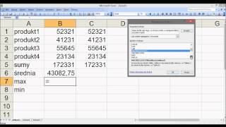 podstawowe funkcje programu Microsoft Office Excel 2003 [upl. by Latsyrc613]