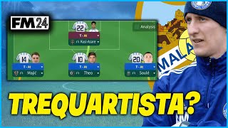 Best position to play a Trequartista  FM24  MALAGA 21 [upl. by Yxor]