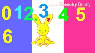 Apprendre les Nombres 1 à 10  Learn French Numbers  Frenchy Bunny [upl. by Haisoj]