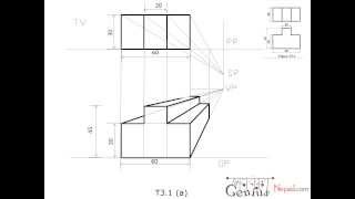 Copy isometric 13  Technical drawing  Engineering drawing [upl. by Isnyl]