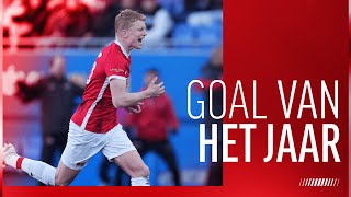 😍 The 10 best goals of 2023  Goal van het Jaar [upl. by Ardnekat]