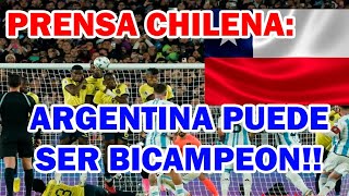 🔥🏆🏆PERIODISMO CHILENO DENLE LA COPA DEL MUNDO DIRECTAMENTE A ARGENTINA [upl. by Romeu]