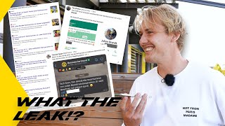 „Es ist mir eine Ehre mit dir zu sprechen“  What the leak mit Julian Brandt [upl. by Eidoj]