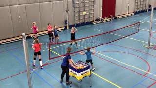 Mini training volleybal Dedemsvaart [upl. by Keel195]