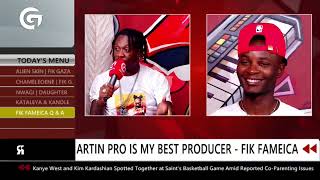 Fik Fameica gives Artin Pro his flowers live on air  Rewind [upl. by Sylram]