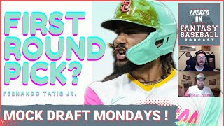 Mock Draft Mondays 40   Fantasy Baseball 2024 [upl. by Ollopa]