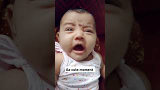 cutebaby giving response for that sounds aah moment [upl. by Ikciv]