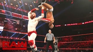 Cesaro vs Sheamus  Best of Seven Series Match No 3 Raw Sept 5 2016 [upl. by Alf]