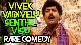 Vivek Vadivelu Senthil Visu Full Comedy Collection  Tamil RARE COMEDY  Super Comedy Scenes [upl. by Odrarebe]