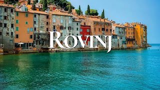 Rovinj  Most Beautiful Towns to Visit in Croatia 4K 🇭🇷  Istrian Riviera [upl. by Yecal]