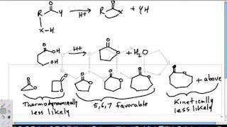 Lactone Formation Reactions [upl. by Casimire]