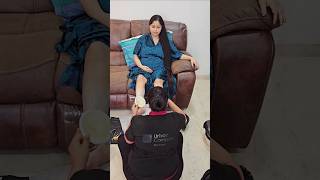 My 8 Months Pregnancy Pamper Pedicure at Home 😍 shorts ytshorts pedicure beautyhacks [upl. by Shellans564]