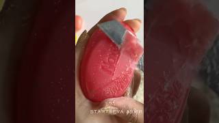 Carving varnished dry soaps only first cut satisfying asmrsoap shorts [upl. by Kerwin]