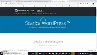 WordPress  Installazione su altervistaorg ITA [upl. by Hadria454]