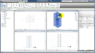 Revit Tutorials Revit Forms  Extrusion Tool [upl. by Krusche204]