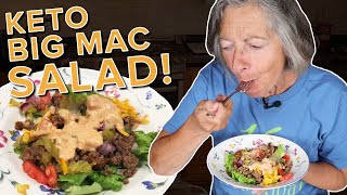 How to Make Keto Big Mac Salad [upl. by Hittel]