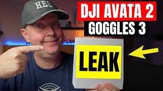 DJI Avata 2 Rumors incl Goggles 3  Awesome LEAK for FPV Beginners like me [upl. by Lodge848]