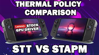 Legion Go STT vs STAPM  Which One Provides Better Temps [upl. by Gerta]