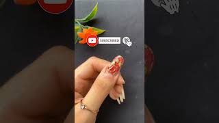 marble nailart💅💚❤toothpick nailart🌠 shorts shortsfeed ytshorts baggonailarts trending viral [upl. by Enomed]