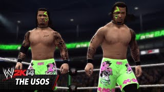 WWE 2K14 Community Showcase The Usos Xbox 360 [upl. by Steffy474]