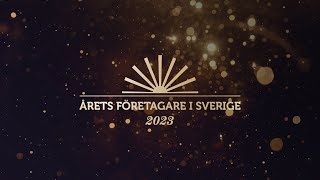 Årets Företagare i Sverige 2023 LIVE [upl. by Annaeerb]