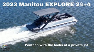 2023 Manitou EXPLORE 244 Pontoon much more than a boat [upl. by Behm]