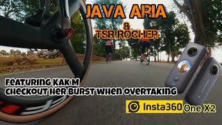 JAVA Aria amp TRS Rocher featuring KAK M bursting overtaking ride Shot with insta360 One X2 [upl. by Mcconnell]