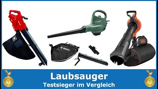 Die besten Laubsauger amp Laubbläser TOP 5 2024 🥇 Testsieger im Vergleich von Einhell Bosch etc [upl. by Siekram111]