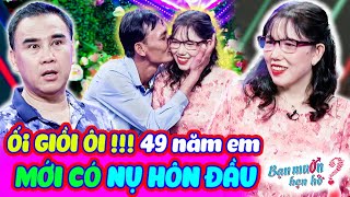 Chị gái TRINH NỮ 49 năm chưa có NỤ HÔN ĐẦU đi tìm chồng khiến Quyền Linh bật ngửa  Bạn Muốn Hẹn Hò [upl. by Ever]