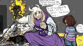 Toriel Saves Frisk From Asgore Undertale Comic Dub [upl. by Leonardi]