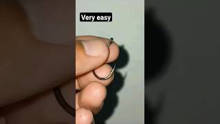 How to tie a hook is very easyfishingknot viralshorts [upl. by Josepha]