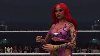 Golden oppurtunity PPV The Dark Saga WWE 2k24 universe mode [upl. by Idnic]