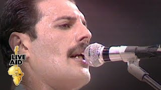 Queen  Crazy Little Thing Called Love Live Aid 1985 [upl. by Boorman]