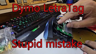 Dymo LetraTag Teardown because Im stupid [upl. by Bocock]