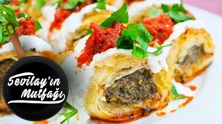 Beyti Kebabı Nasıl Yapılır  Yufkalı Beyti Kebabı Tarifi [upl. by Elades]