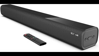 BESTISAN 100W Sound Bars for TV Review – Pros amp Cons  Sound System for TV Home Theater [upl. by Euqinomad]