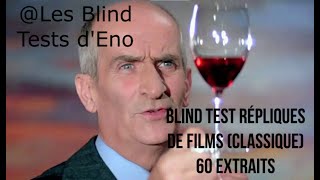 Blind Test Répliques de Films Classique 60 extraits [upl. by Fee]