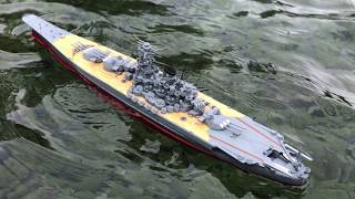 1350 Yamato Battleship RC Conversion Tutorial II [upl. by Zerline52]