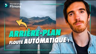 Créer un arrièreplan flouté automatique avec Filmora 13 [upl. by Roseline717]