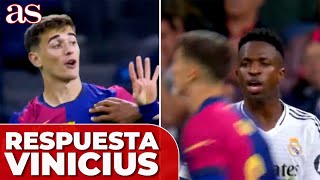 DAZN saca a la luz la otra frase que le dijo VINICIUS a GAVI tras el gesto del 04 [upl. by Myers25]