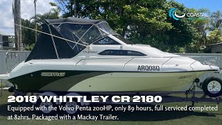 Coastal Boat Sales 2018 Whittley CR 2180 [upl. by Gleich]