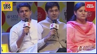 Mind Rocks Sachin Pilot Raghav Chadha Anupriya Patel Talk About Politics [upl. by Ahsinahs]