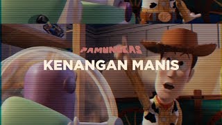 Pamungkas  Kenangan Manis Lyrics Video [upl. by Redyr]