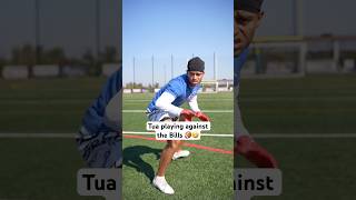 Tua playing against the Bills‼️🤣 nfl footballshorts nflfootball [upl. by Erund119]