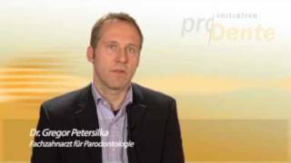 Parodontitis  Interview mit PD Dr Gregor Petersilka [upl. by Alrahs486]