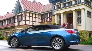 Opel Cascada Vauxhall Cascada Review Test Fahrbericht  Autogefühl Autoblog [upl. by Etteraj]