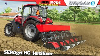 FS22  SERAgri HG fertilizer  Farming Simulator 22 New Mods Review 2K60 [upl. by Luanne]