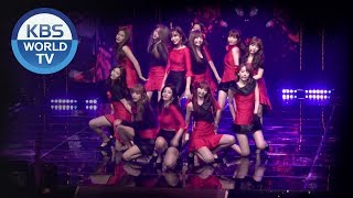 4KFOCUSED IZONE  La Vie en Rose Music Bank  20181123 [upl. by Nort]